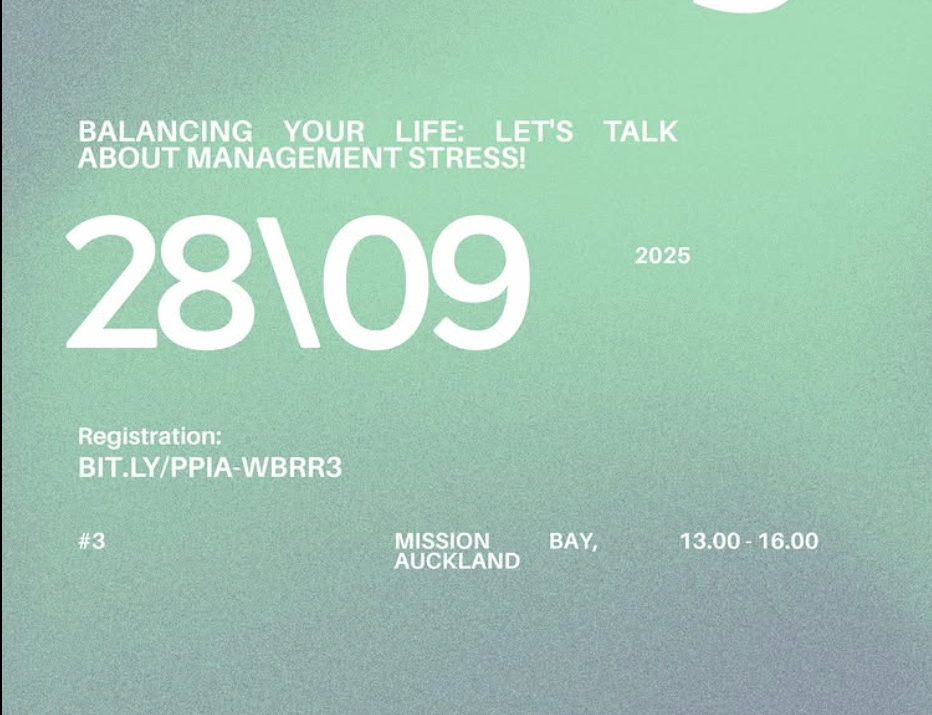 PPIA RECHARGE & RECONNECT #3 🎯 Balancing your life: Let’s talk about managing stress! 🌿✨